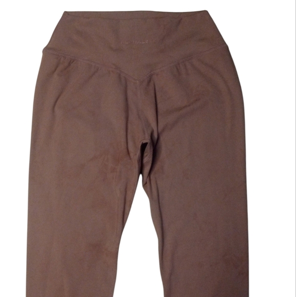 Alphalete Alphalux High Rise Wonder Leggings 27" Inseam Dusty Rose Size Large - Picture 7 of 8